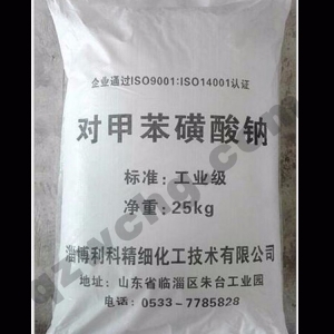 對甲苯磺酸鈉，C7H7NaO3S