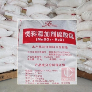 硫酸錳，MnSO4